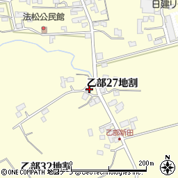 岩手県盛岡市乙部３２地割26周辺の地図