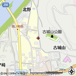 秋田県仙北市角館町古城山19周辺の地図