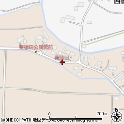 東徳田周辺の地図