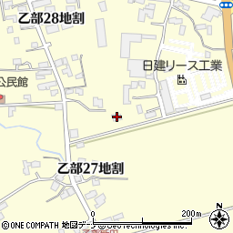 岩手県盛岡市乙部２８地割37周辺の地図