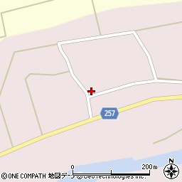 秋田県仙北市角館町広久内上中川原81周辺の地図