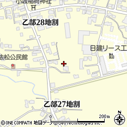 岩手県盛岡市乙部２８地割39-2周辺の地図