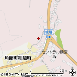 秋田県仙北市田沢湖小松小松周辺の地図