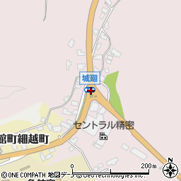 城廻周辺の地図