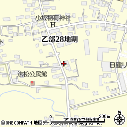 岩手県盛岡市乙部２８地割43周辺の地図