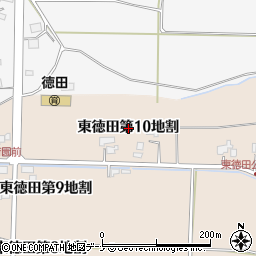 岩手県矢巾町（紫波郡）東徳田（第１０地割）周辺の地図