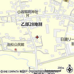 岩手県盛岡市乙部２８地割43-3周辺の地図