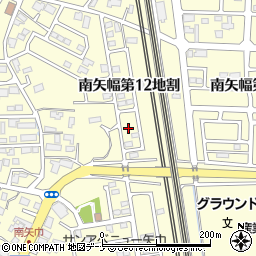 岩手県紫波郡矢巾町南矢幅第１２地割7-31周辺の地図