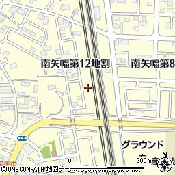 岩手県紫波郡矢巾町南矢幅第１２地割209-4周辺の地図