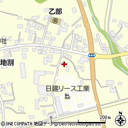 岩手県盛岡市乙部２８地割13周辺の地図