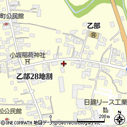 岩手県盛岡市乙部２８地割31周辺の地図