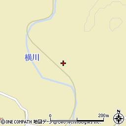 秋田県秋田市下浜羽川小金沢周辺の地図