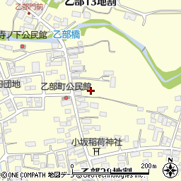 岩手県盛岡市乙部２９地割周辺の地図