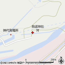 秋田県仙北市田沢湖卒田割沢周辺の地図