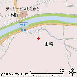 秋田県仙北市田沢湖小松山崎周辺の地図