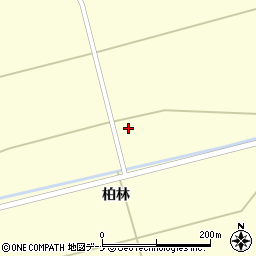 秋田県仙北市田沢湖神代柏林54周辺の地図