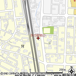 矢巾駅南口周辺の地図