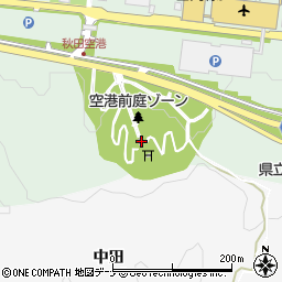 秋田県秋田市雄和椿川山籠48周辺の地図