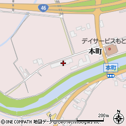秋田県仙北市田沢湖小松本町200周辺の地図