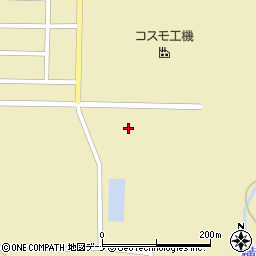 秋田県秋田市下浜羽川五郎池周辺の地図