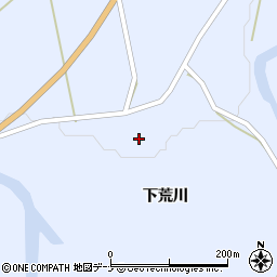 秋田県大仙市協和荒川下荒川11-1周辺の地図