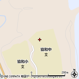 大仙市立協和中学校周辺の地図