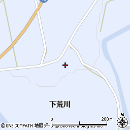 秋田県大仙市協和荒川下荒川14周辺の地図