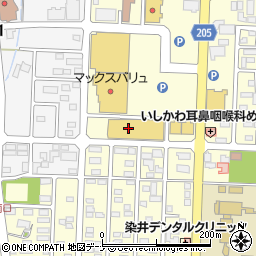 北日本銀行アルコ ＡＴＭ周辺の地図