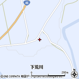 秋田県大仙市協和荒川下荒川15周辺の地図