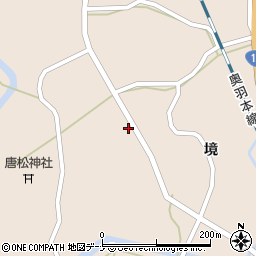 秋田県大仙市協和境境34周辺の地図