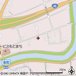 秋田県仙北市田沢湖小松本町121周辺の地図