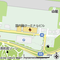 ファミリーマート秋田空港店周辺の地図