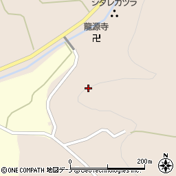 岩手県盛岡市大ケ生周辺の地図