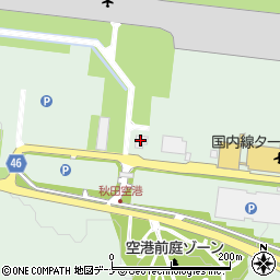 動物検疫所秋田空港事務所周辺の地図