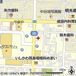 岩手銀行矢巾支店周辺の地図