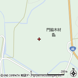 秋田県大仙市協和稲沢落合上野周辺の地図