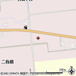 秋田県仙北市田沢湖小松二枚橋6周辺の地図
