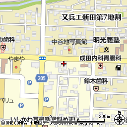 東北銀行矢巾支店 ＡＴＭ周辺の地図