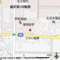 東邦岩手株式会社周辺の地図