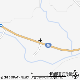 秋田県仙北市角館町西長野上野96周辺の地図