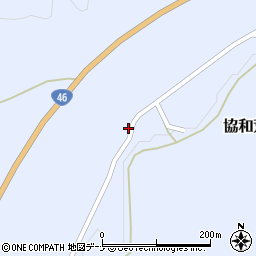 秋田県大仙市協和荒川町下モ5周辺の地図