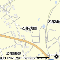 岩手県盛岡市乙部２地割98周辺の地図