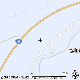 秋田県大仙市協和荒川上荒川1周辺の地図