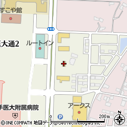 ローソン矢巾町藤沢店周辺の地図