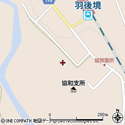 秋田県大仙市協和境菅生田4周辺の地図