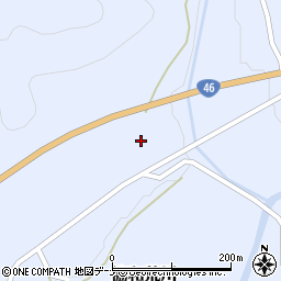 秋田県大仙市協和荒川上荒川25周辺の地図