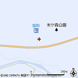 秋田県大仙市協和荒川（新田表）周辺の地図