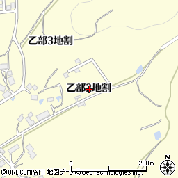 岩手県盛岡市乙部２地割周辺の地図
