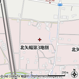 岩手県紫波郡矢巾町北矢幅周辺の地図