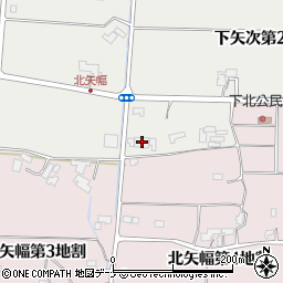 岩手県紫波郡矢巾町下矢次第２地割23周辺の地図